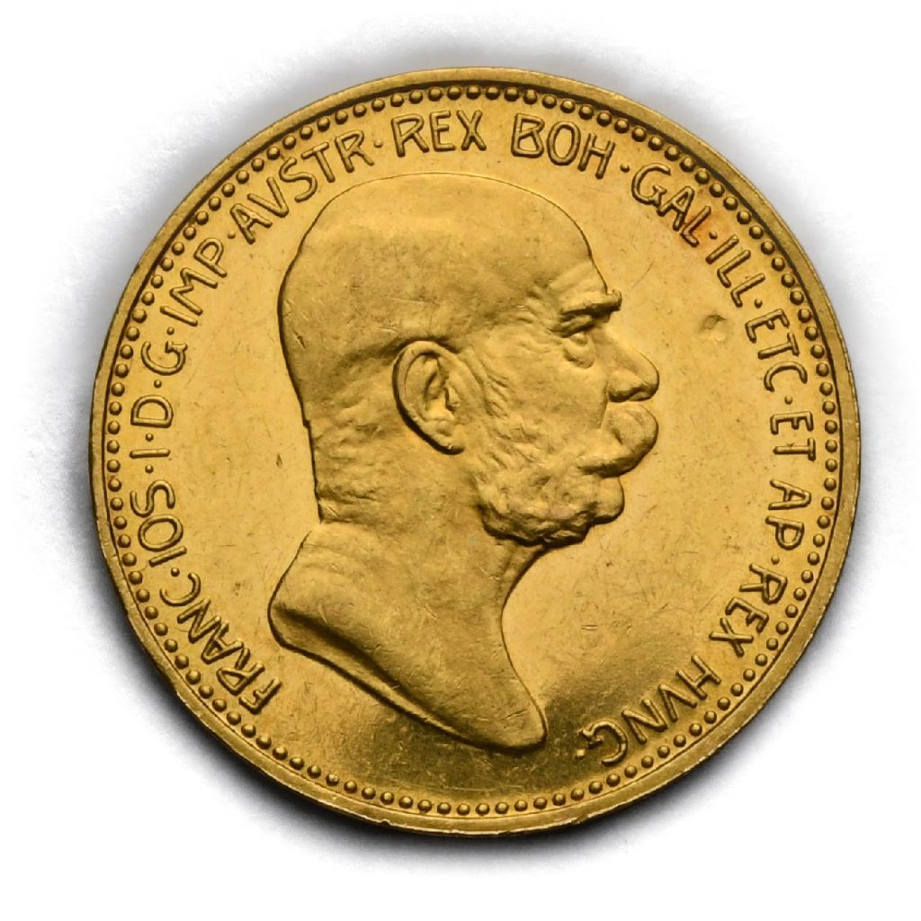20 Koruna 1908 – 60. Výročí Vlády Františka Josefa I.
