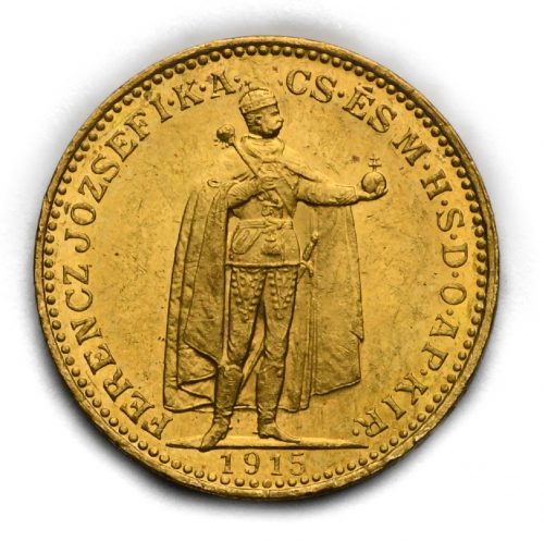 20 Koruna Františka Josefa I. 1915 KB