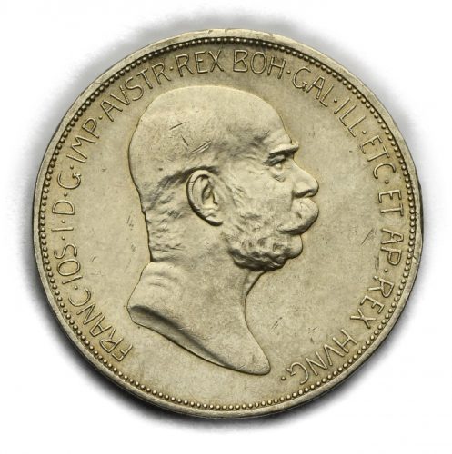 5 Koruna Františka Josefa I. 1909 Marshall