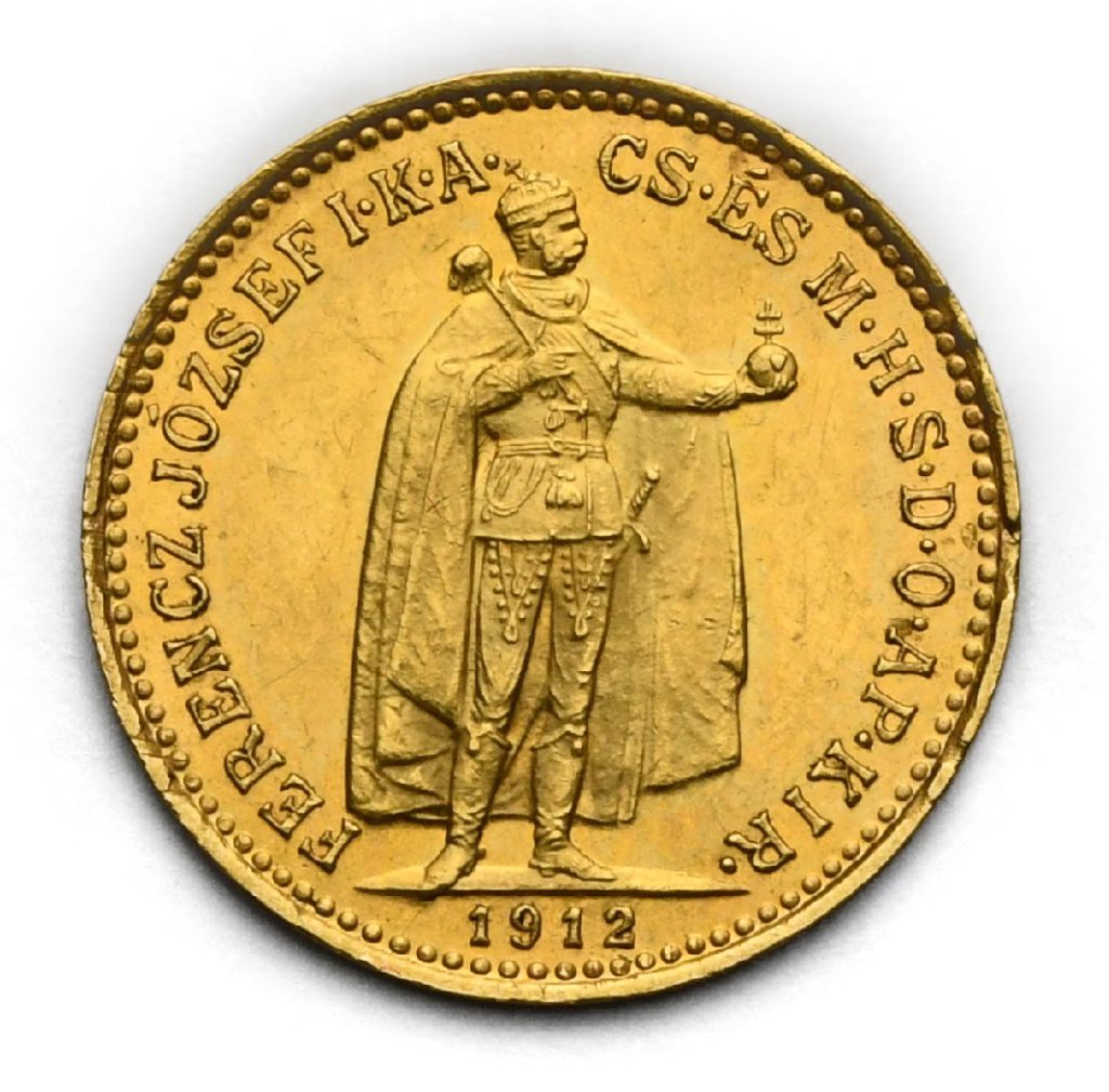 10 Koruna Františka Josefa I. 1912 KB