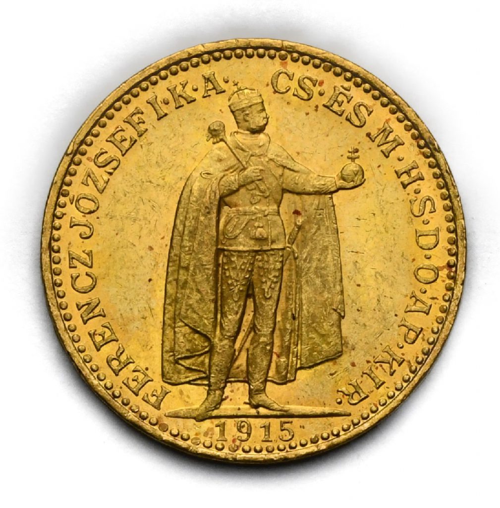 20 Koruna Františka Josefa I. 1915 KB