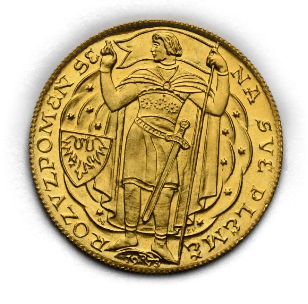 Dukát Millenium svatého Václava 1929/1973