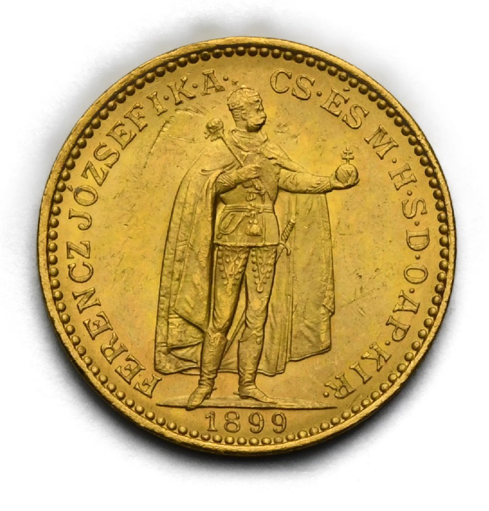 20 Koruna Františka Josefa I. 1899 KB