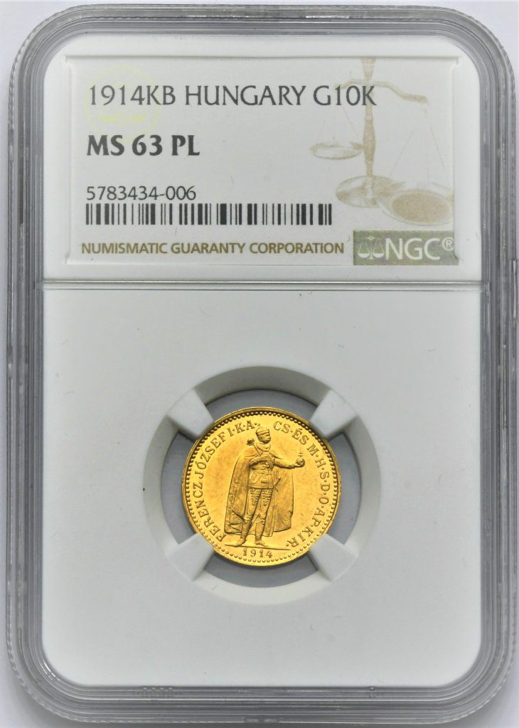 10 Koruna František Josef I. 1914 KB
