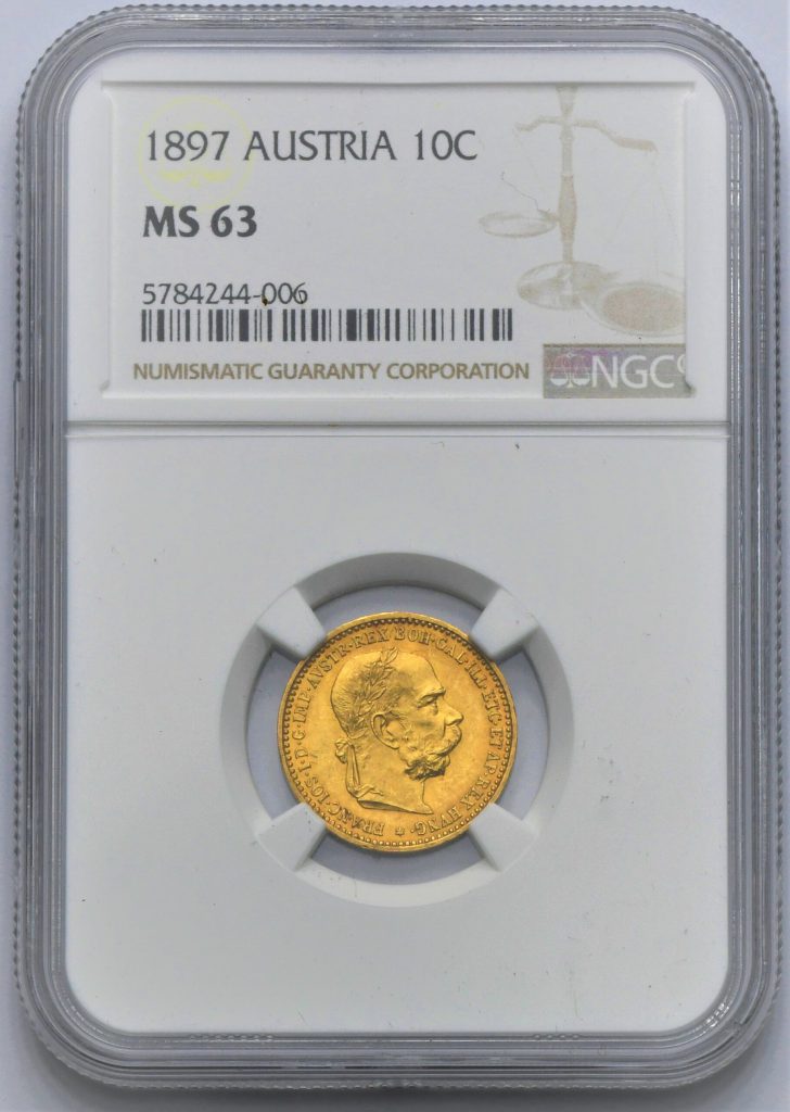 10 Koruna František Josef I. 1897