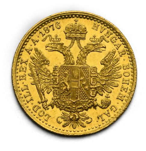 Dukát Františka Josefa I. 1876