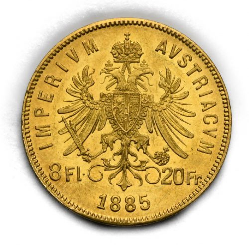 8 Zlatník František Josef I. 1885