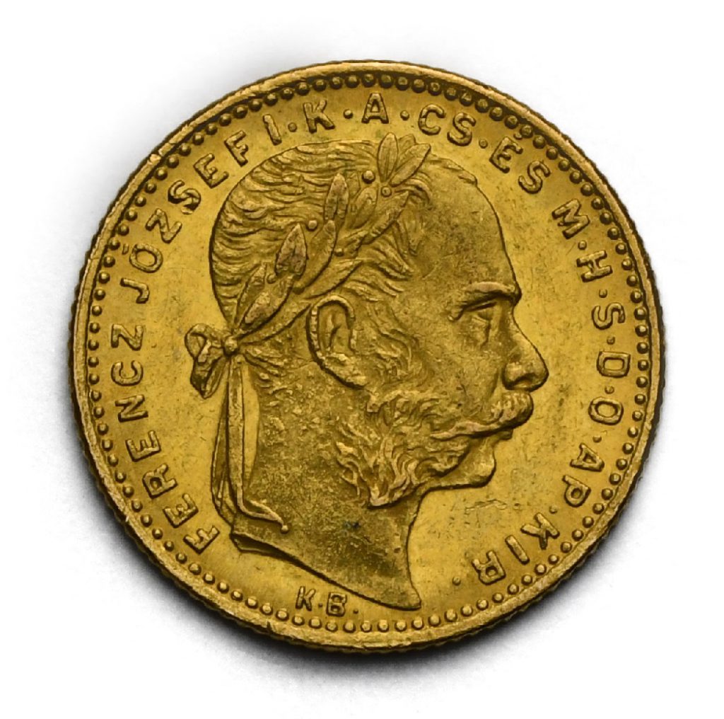 8 Zlatník František Josef I. 1886 KB