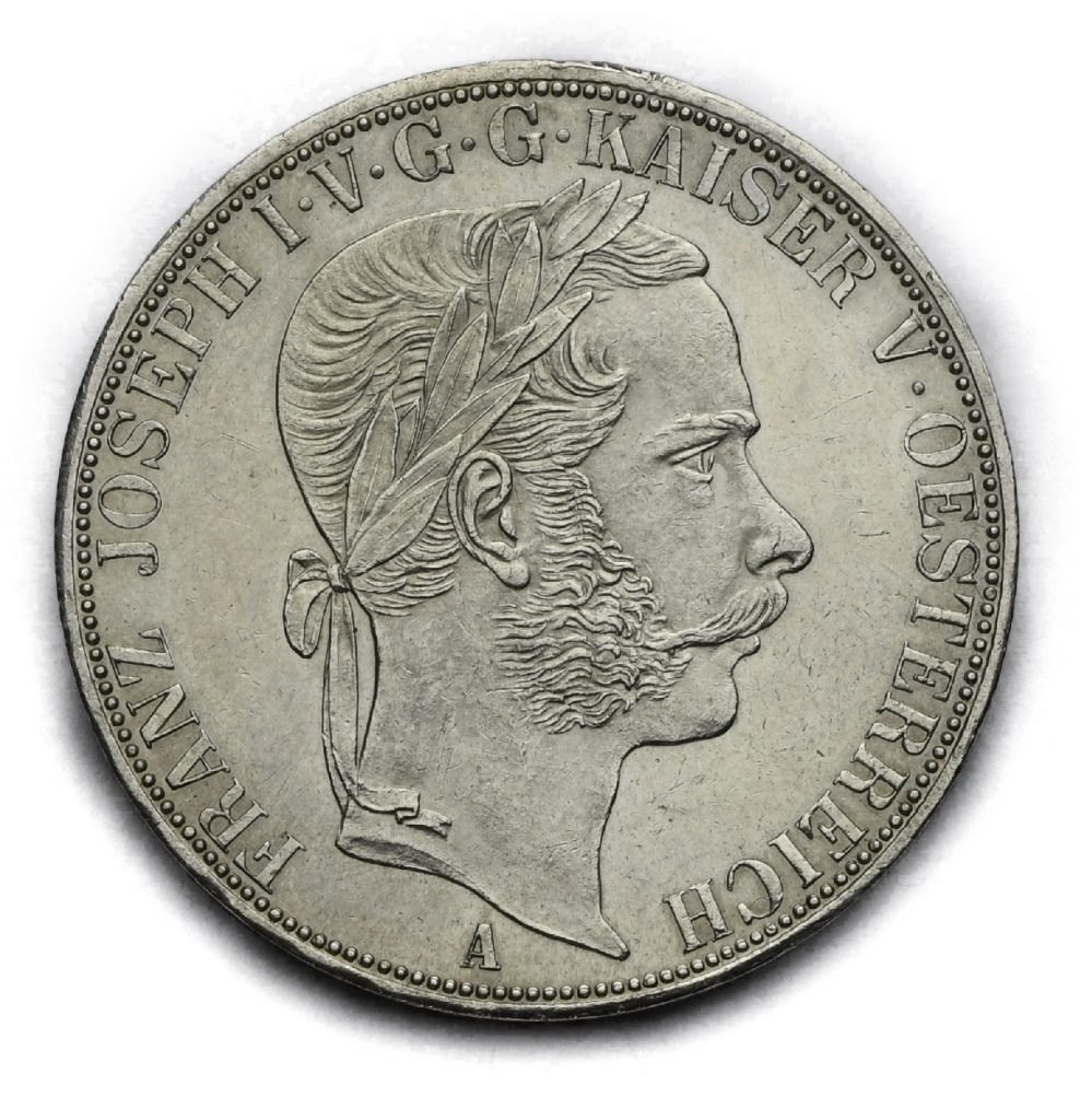 Spolkový 2 Tolar František Josef I. 1866 A