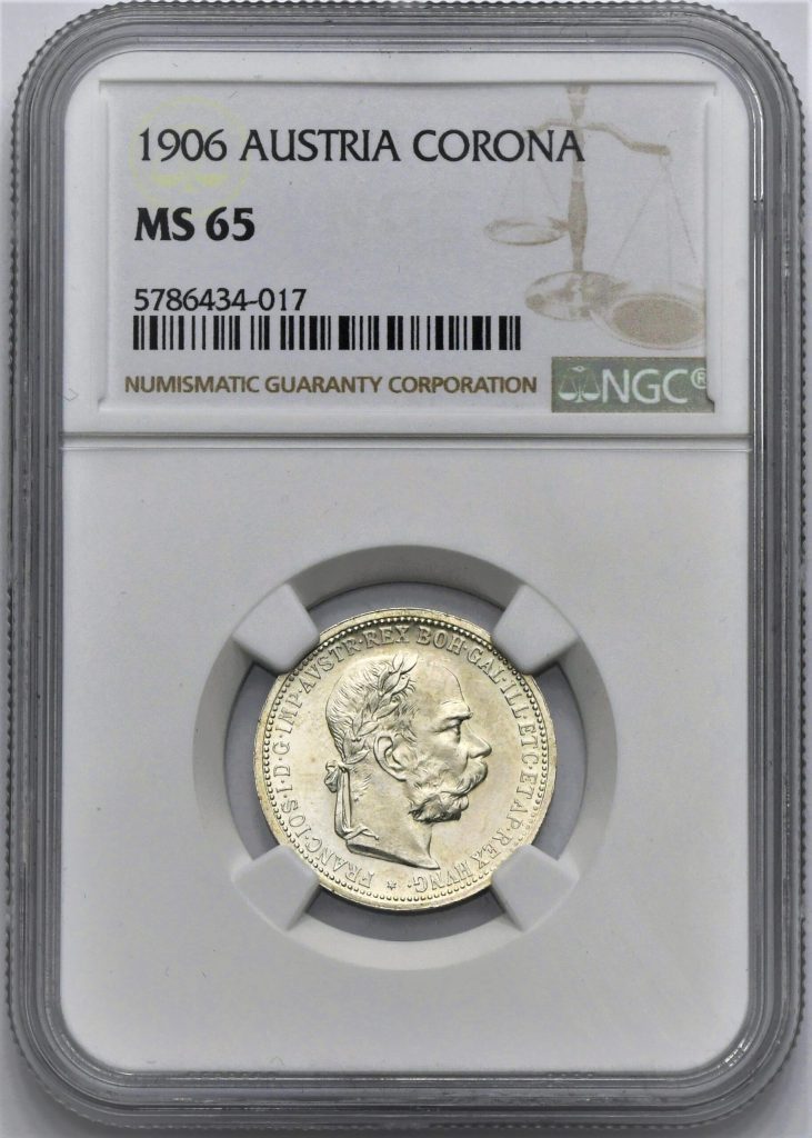 1 Koruna František Josef I. 1906