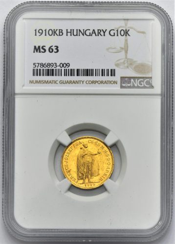 10 Koruna František Josef I. 1910 KB