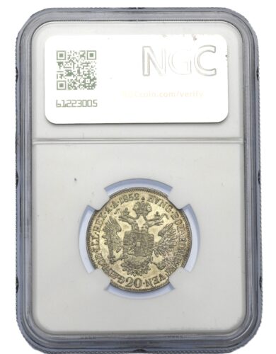 20 Krejcar Františka Josefa I. 1852 A – Hlava doleva