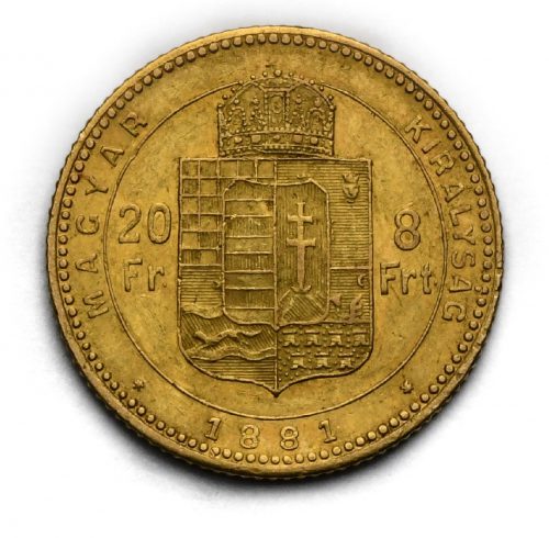 8 Zlatník František Josef I. 1881 KB