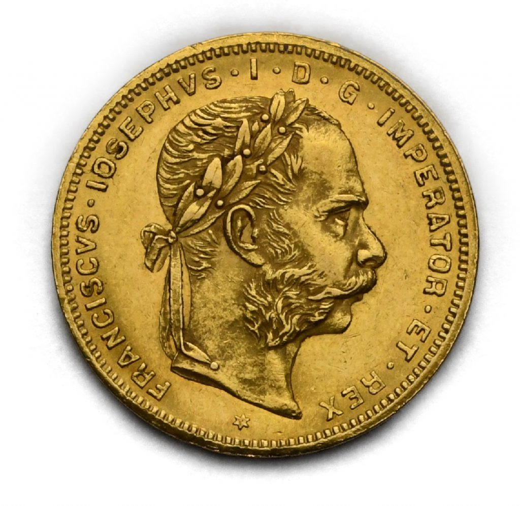 8 Zlatník František Josef I. 1882