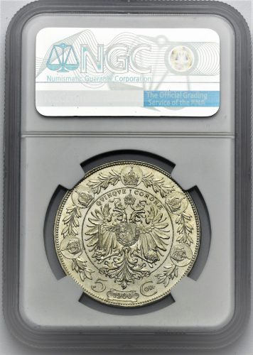 5 Koruna Františka Josefa I. 1900