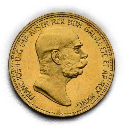 20 Koruna 1908 – 60. Výročí Vlády Františka Josefa I.