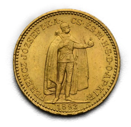 20 Koruna Františka Josefa I. 1893 KB