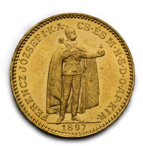 20 Koruna Františka Josefa I. 1897 KB