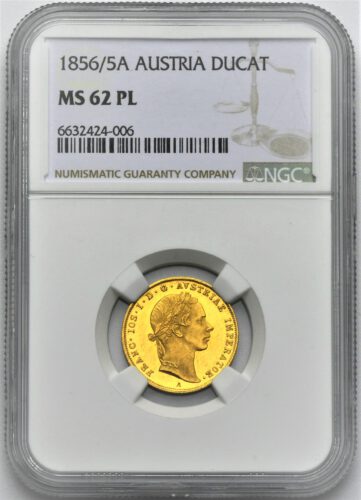 Dukát František Josef I. 1856/5 A