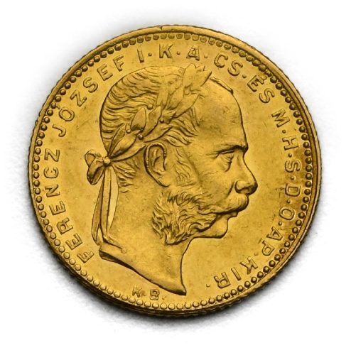 8 Zlatník František Josef I. 1881 KB