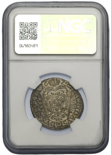 15 Krejcar Leopold I. 1674 Vídeň