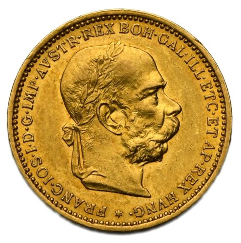 20 Koruna František Josef I. 1901 bz