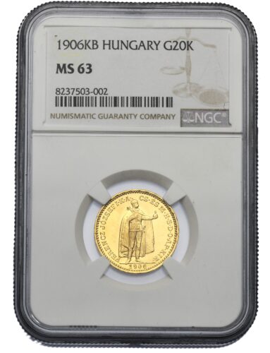 20 Koruna František Josef I. 1906 KB