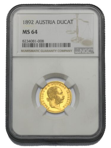 Dukát Františka Josefa I. 1892
