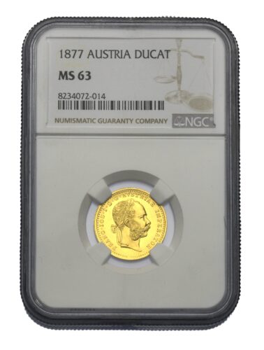 Dukát František Josef I. 1877