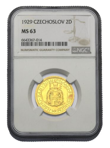 Svatováclavský 2 dukát 1929